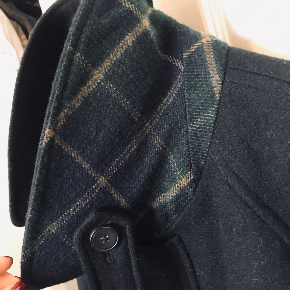 XL MEN "CLARK" Style Coat BLACK BARACUTA